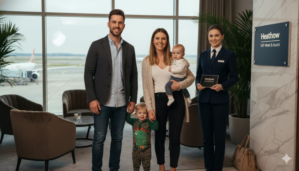 Heathrow vip for family